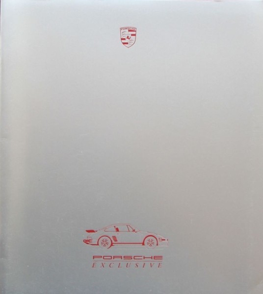 Porsche 911 Exclusive 1986 Carbrochure with pricelist (5993)